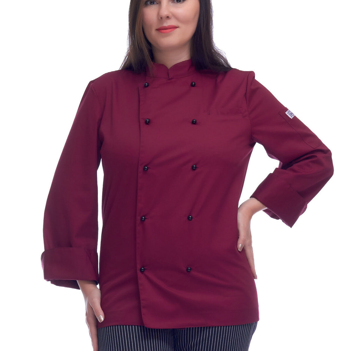 Giacca Cuoco Classica Bordò UNISEX