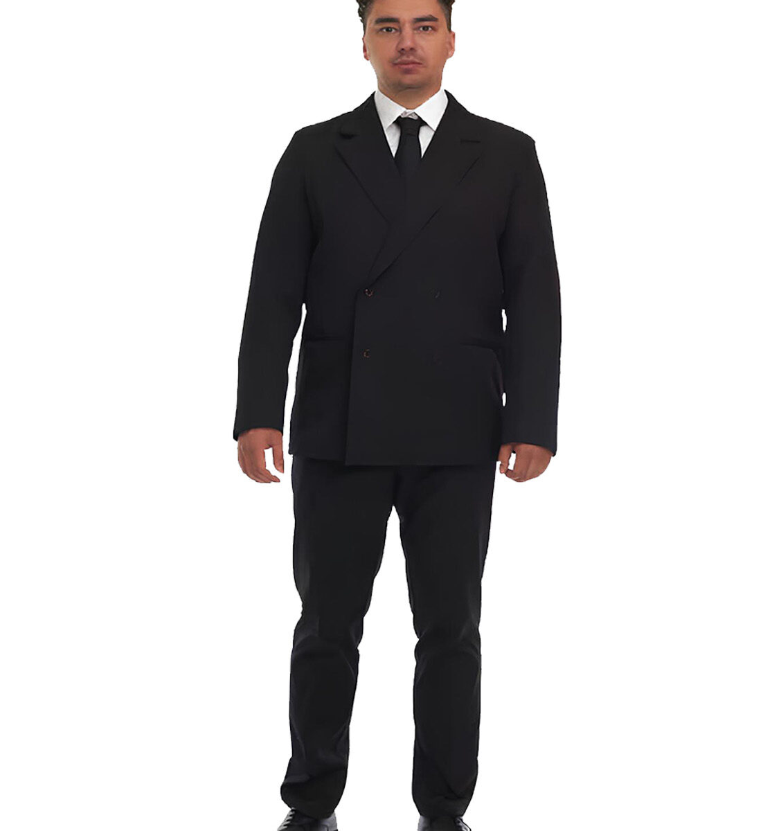 Giacca Doppio Petto Nera